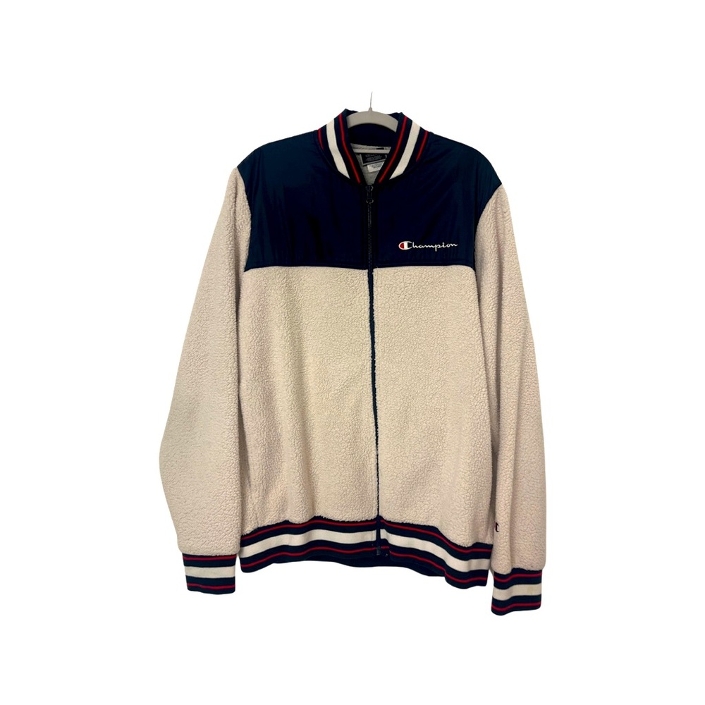 White Sherpa Champion Jacket